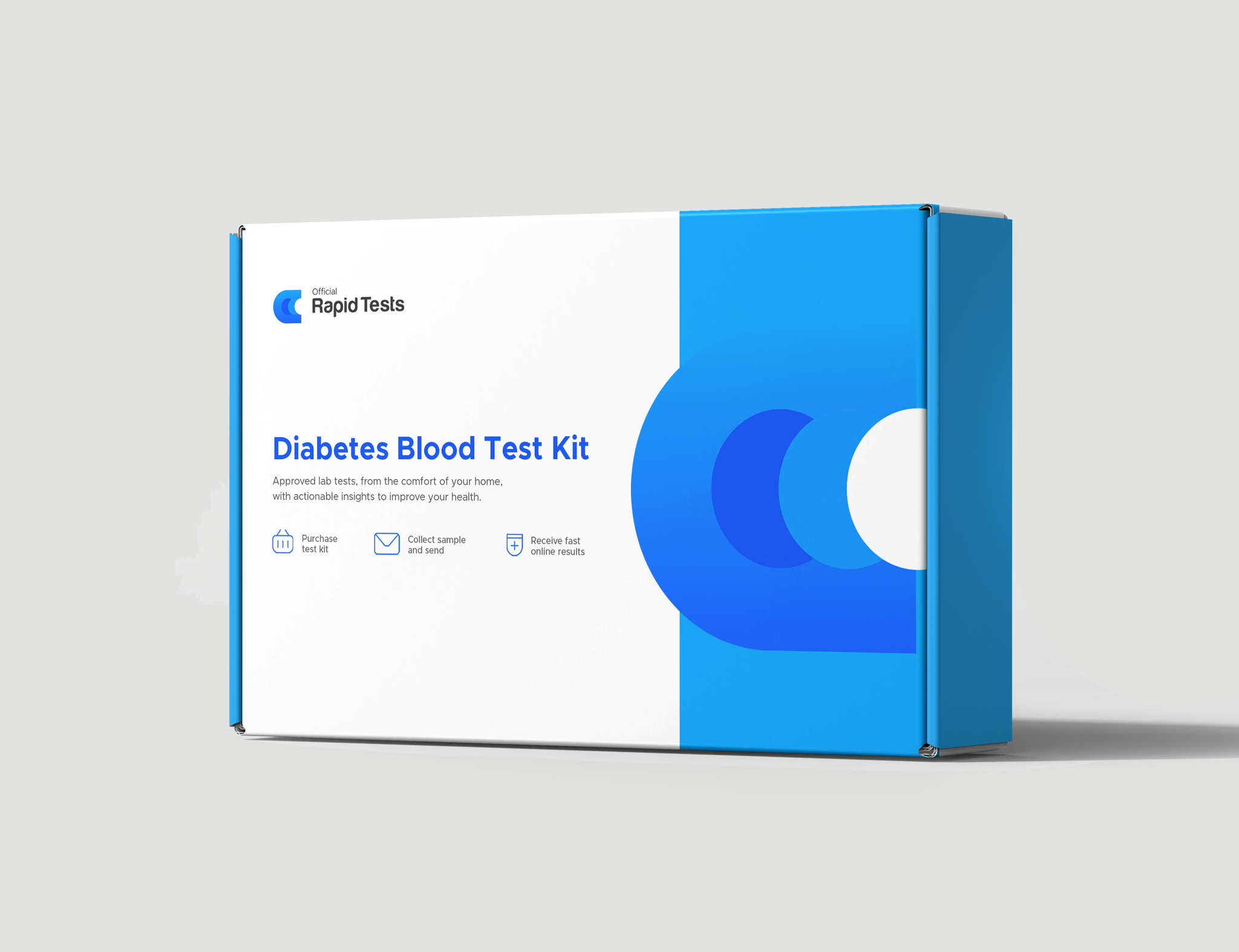 Fast and accurate in-home blood test kits to take control of your diabetes