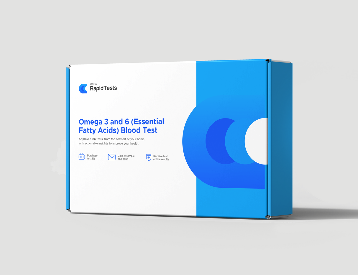 Omega 3 and 6 (Essential Fatty Acids) Blood Test