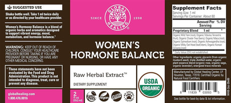 Global Healing Women's Hormone Balance - 2 oz