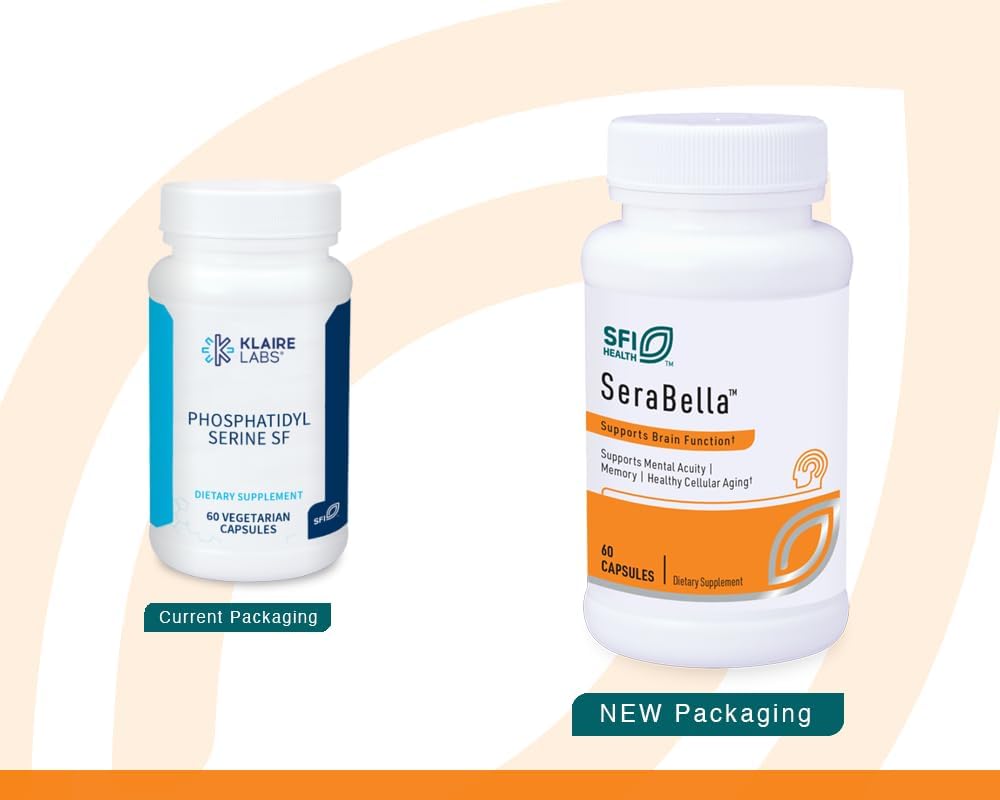 SeraBella 60 Caps (formerly Phosphatidyl Serine SF) - Klaire Labs/SFI Health