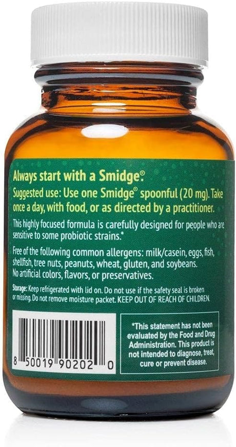Smidge™ Probiotic Powder for Sensitive Individuals, 20g (Formerly Organic3 GutPro)