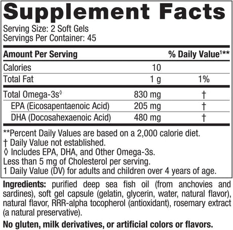 Nordic Naturals - DHA (Strawberry) 500 mg, 90 Softgels