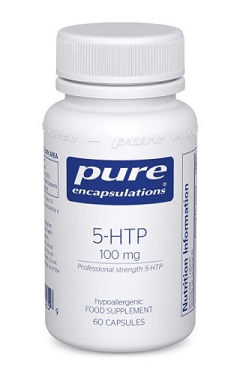 5-HTP 100 mg 60 veg capsules - Pure Encapsulations - welzo