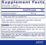 5-HTP 100 mg 60 veg capsules - Pure Encapsulations - welzo