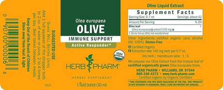 Herb Pharm Olive, 1 fl oz