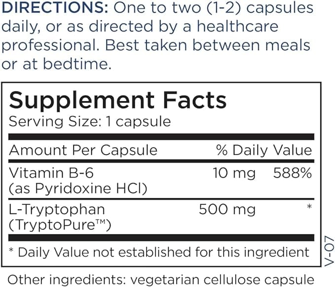 Metabolic Maintenance - L-Tryptophan (60 Capsules)