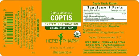 Herb Pharm - Coptis 1 fl oz