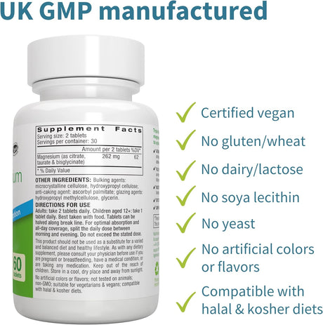 Igennus Triple Magnesium Complex, 60 tablets