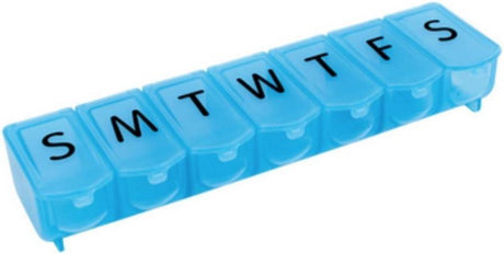 7-Day Ultra Bubble-Lok Pill Organiser (1 Pill Case) - Apex - welzo