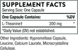 Thorne Research Theanine, 90 Capsules