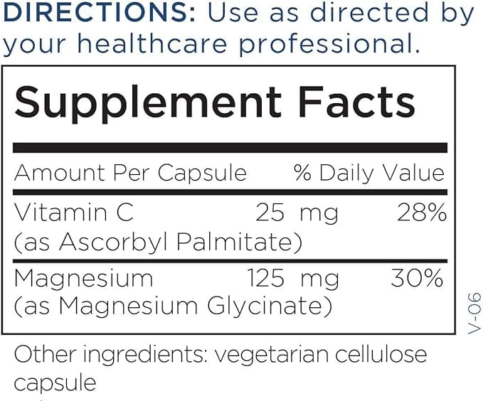 Metabolic Maintenance Magnesium Glycinate - 180 Capsules