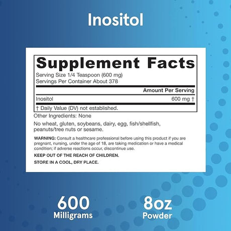 Jarrow Formulas Inositol Powder, 227g