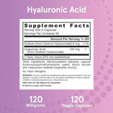 Jarrow Formulas Hyaluronic Acid, 120 Capsules