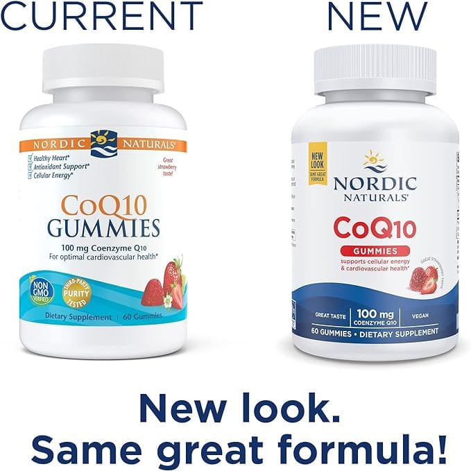 Nordic Naturals CoQ10 (Strawberry Taste) 60 Gummies