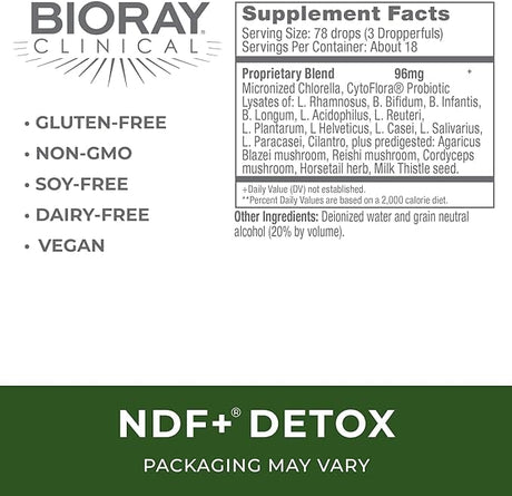 BioRay - NDF DETOX - 1oz