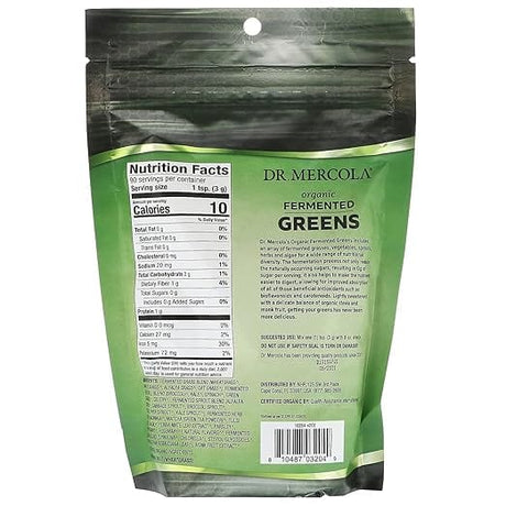 Dr Mercola Organic Fermented Greens (90 servings): 1 bag