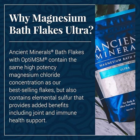 Ancient Minerals - Magnesium Bath Flakes Ultra 750G