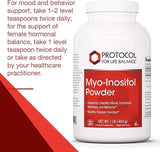 Protocol for Life Balance Myo-Inositol, 1LB