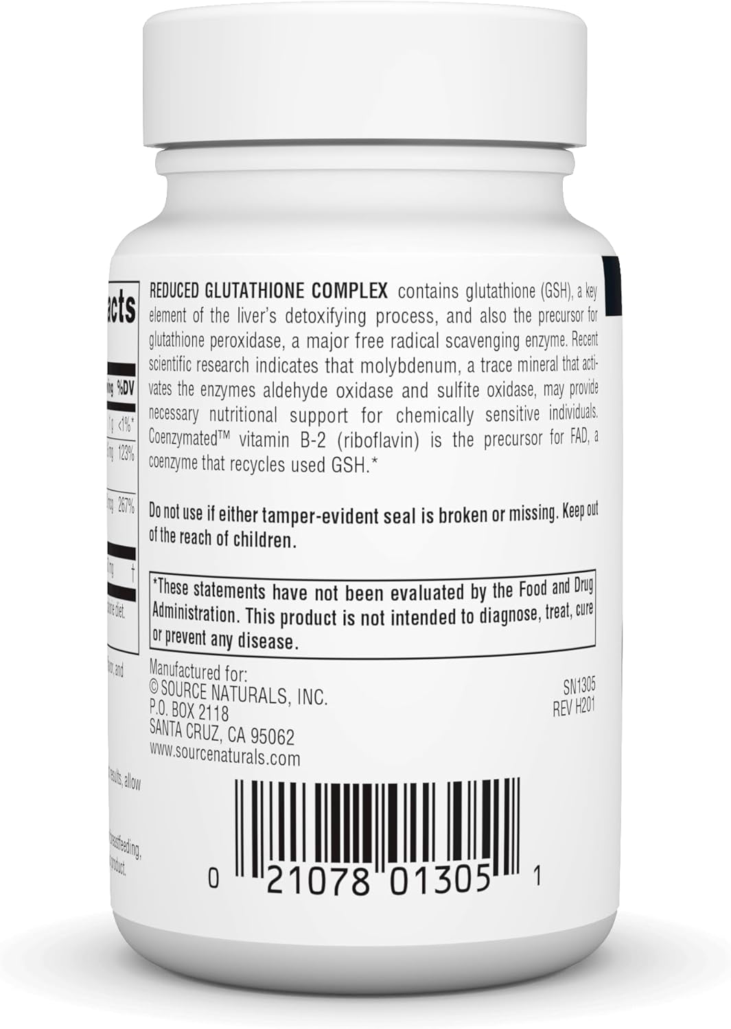 Source Naturals Reduced Glutathione Complex, Orange Flavored, 50 mg, 1 ...