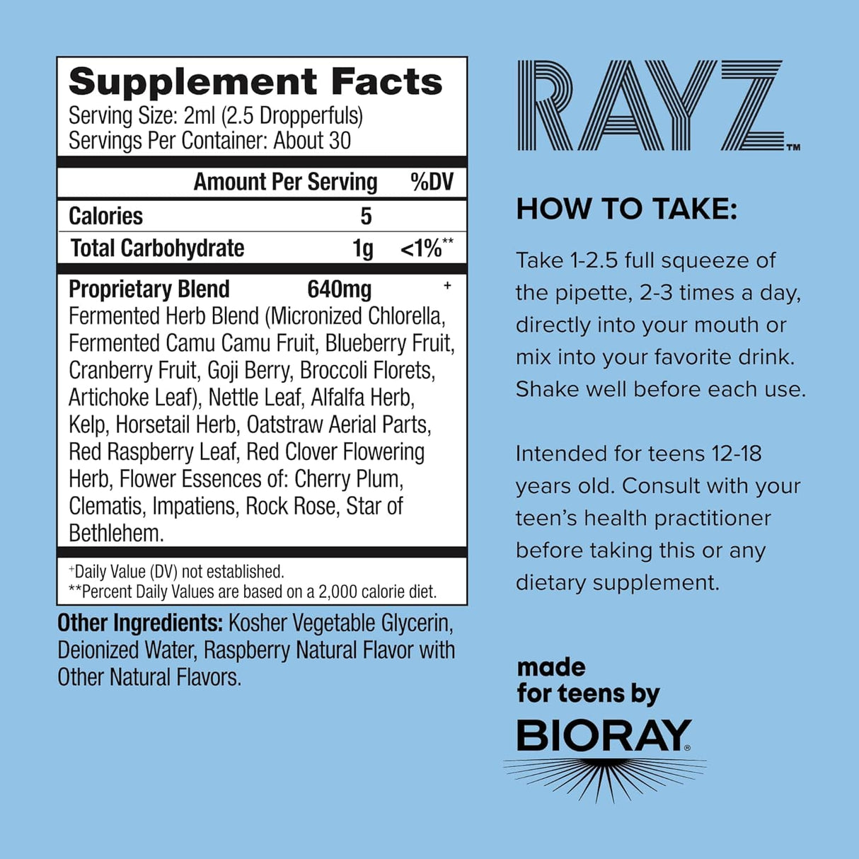 Bioray RAYZ All Systems Glow - 2oz