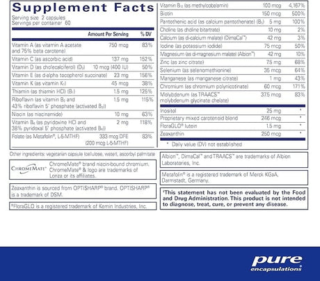 Pure Encapsulations - Junior Nutrients (120 capsules)