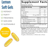 Nordic Naturals ProOmega-D® Lemon 1000mg 120 gels
