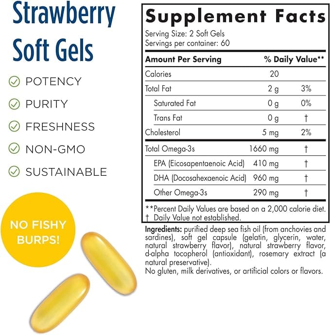 Nordic Naturals - ProDHA (Strawberry) - 120 Soft Gels