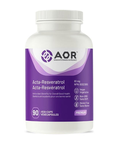 Acta-Resveratrol - 90 Capsules - AOR - welzo