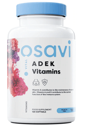 ADEK Vitamins (120 softgels) â€“ Osavi - welzo