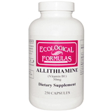Allithiamine (Vitamin B1) 50 mg 250 caps - Ecological Formulas - welzo