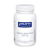 Alpha Lipoic Acid 600mg, 60 Capsules - Pure Encapsulations - welzo