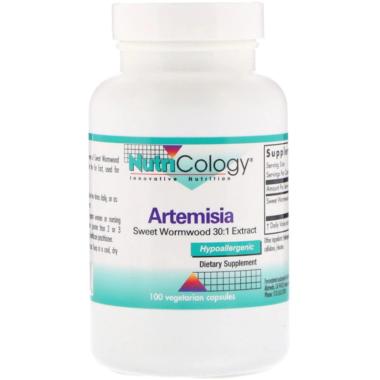 Artemisia, 100 Veggie Caps - Nutricology / Allergy Research Group - welzo