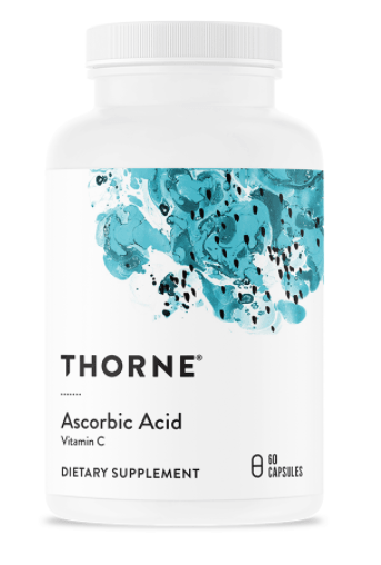 Ascorbic Acid 60 capsules - Thorne - welzo