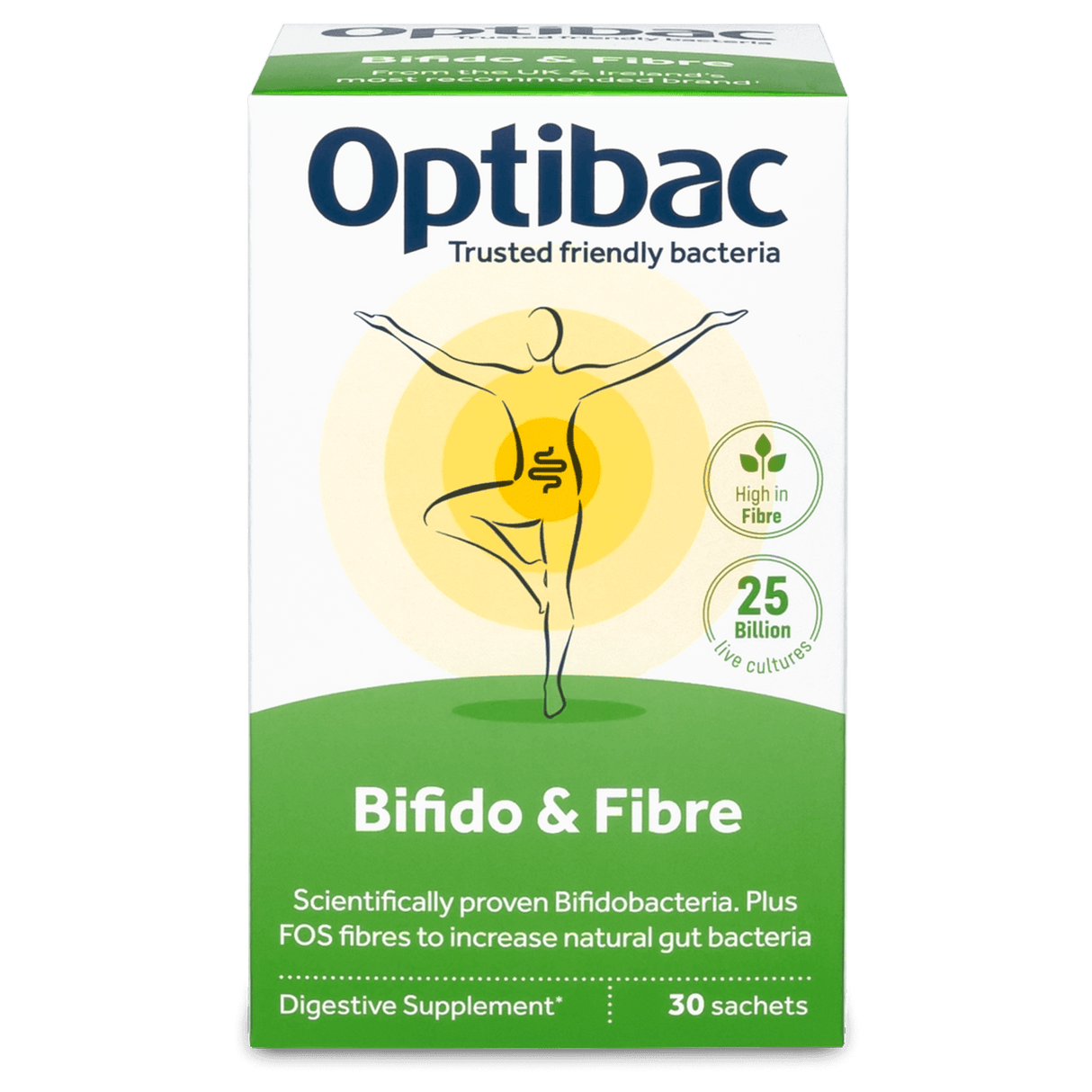Bifido & Fibre 30 sachets - OptiBac - welzo