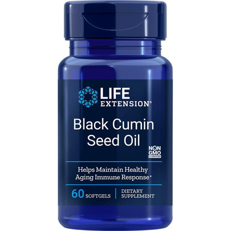 Black Cumin Seed Oil 60 Soft Gels - Life Extension - welzo