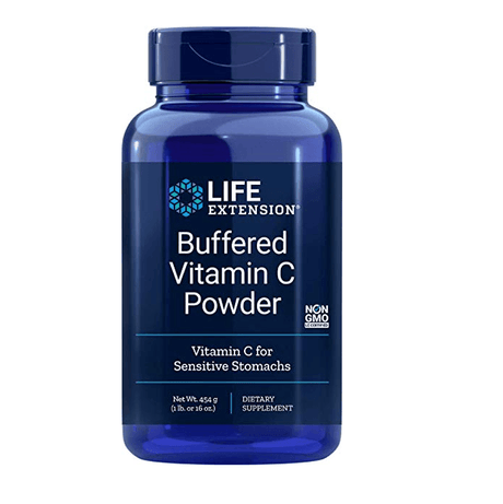 Buffered Vitamin C Powder, 454g - Life Extension - welzo