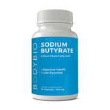 Butyrate (Sodium) - 60 Capsules - Bodybio - welzo