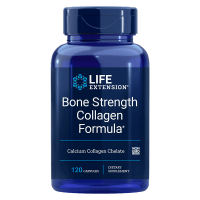 Calcium (Bone Strength Formula) with KoAct, 120 Caps - Life Extension - welzo