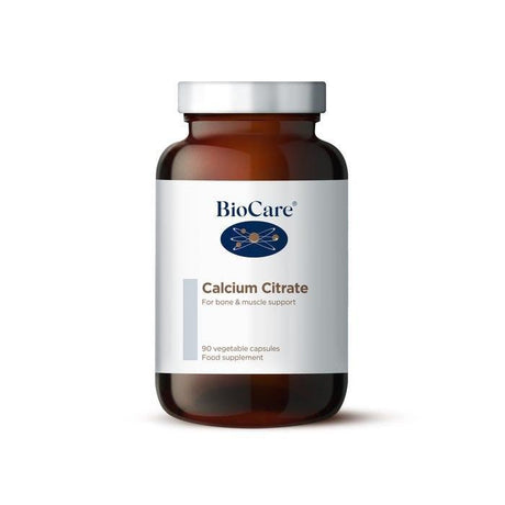 Calcium Citrate - 90 Capsules - Biocare - welzo