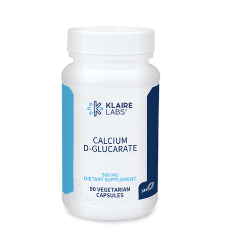 Calcium D-Glucarate, 90 Capsules, Klaire Labs - welzo