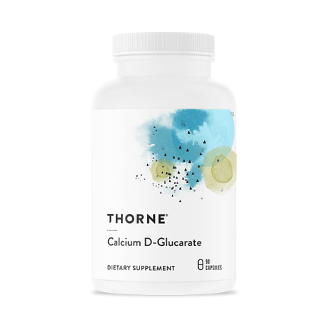 Calcium D-Glucarate, 90 Vegetarian Capsules, Thorne Research - welzo