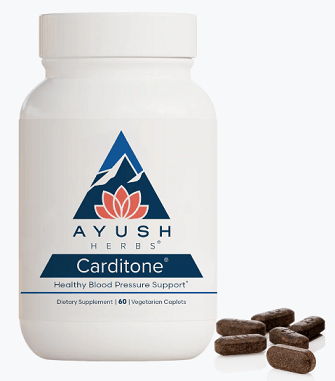 Carditone (60 Caplets) - Ayush Herbs - welzo