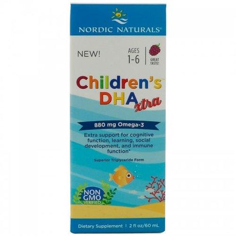 Children's DHA Xtra (Berry Punch) 60 ml- Nordic Naturals - welzo