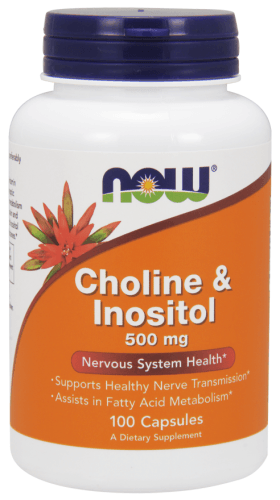 Choline Inositol, 100 caps, Now Foods - welzo