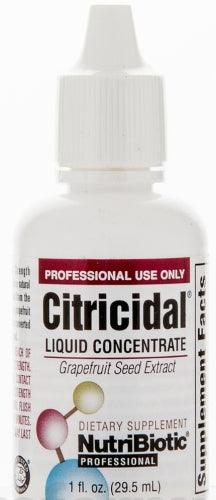 Citricidal Liquid Concentrate (GSE) 1 fl oz - Nutribiotic - welzo