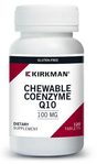 Coenzyme Q10 100mg, 120 Chewable Tablets - Kirkman Labs - welzo