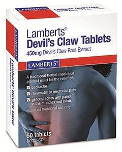 Devils Claw Tablets - 60 Tabs - Lamberts - welzo