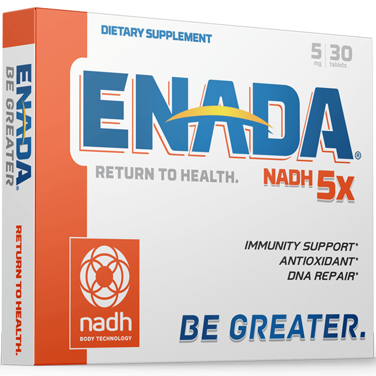 ENADAÂ® NADH 5mg, 30 Tabs - Prof Birkmayer Health Pro - welzo