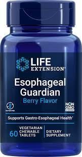 Esophageal Guardian, Natural Berry Flavour, 60 Chewable Tablets - Life Extension - welzo