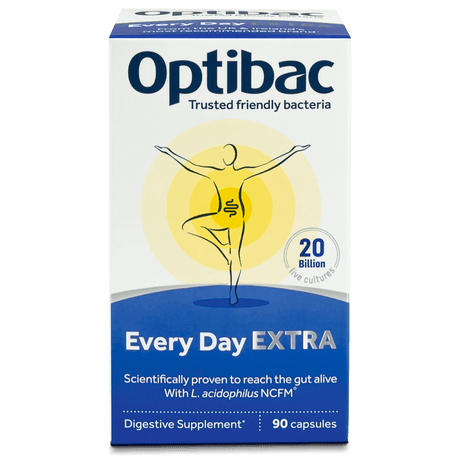 Every Day EXTRA Vegan Probiotic, 90 capsules - OptiBac - welzo